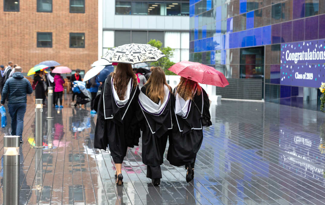 Students in Dalby Court