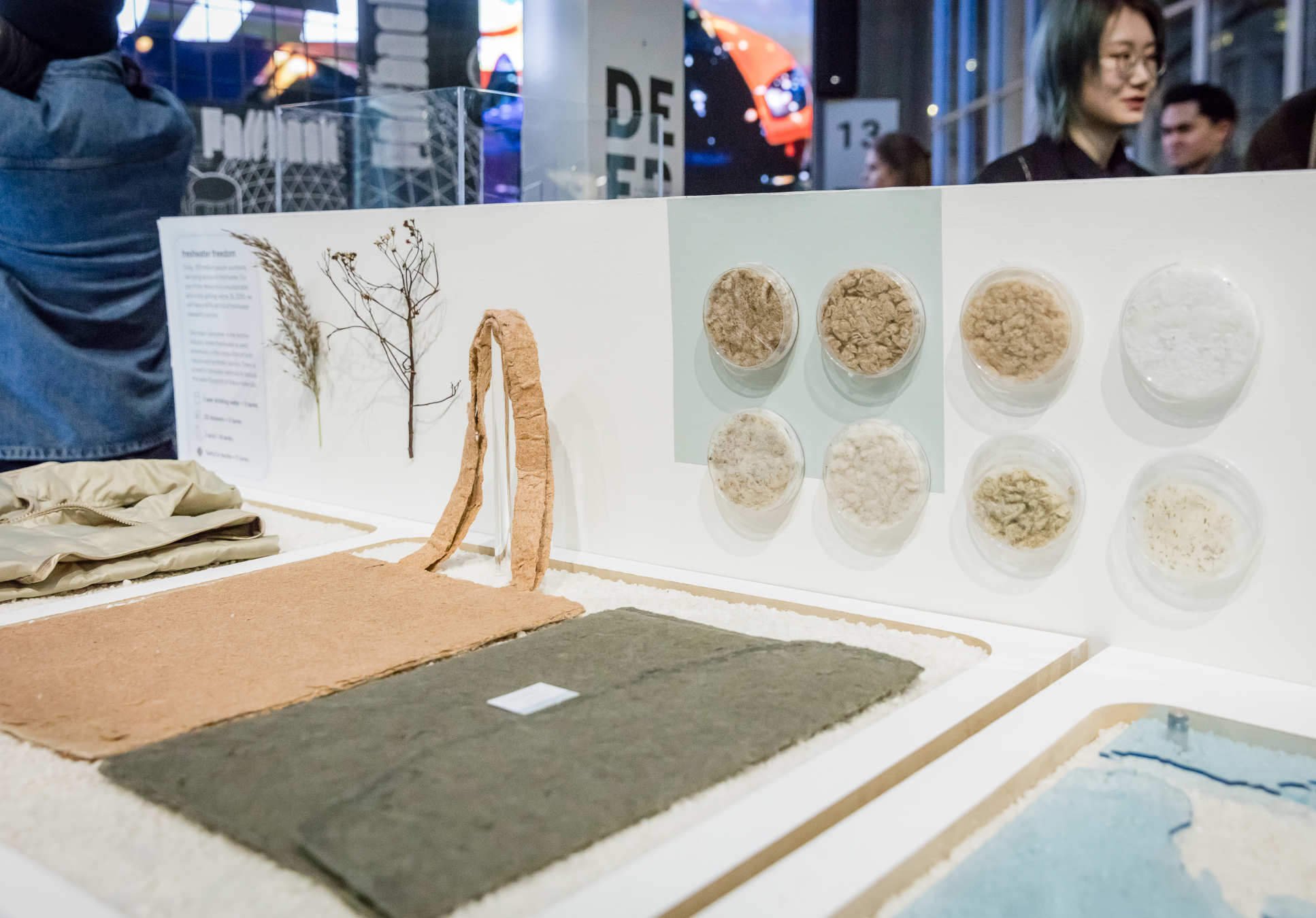 The Salty Co project exhibit at the work in progress show