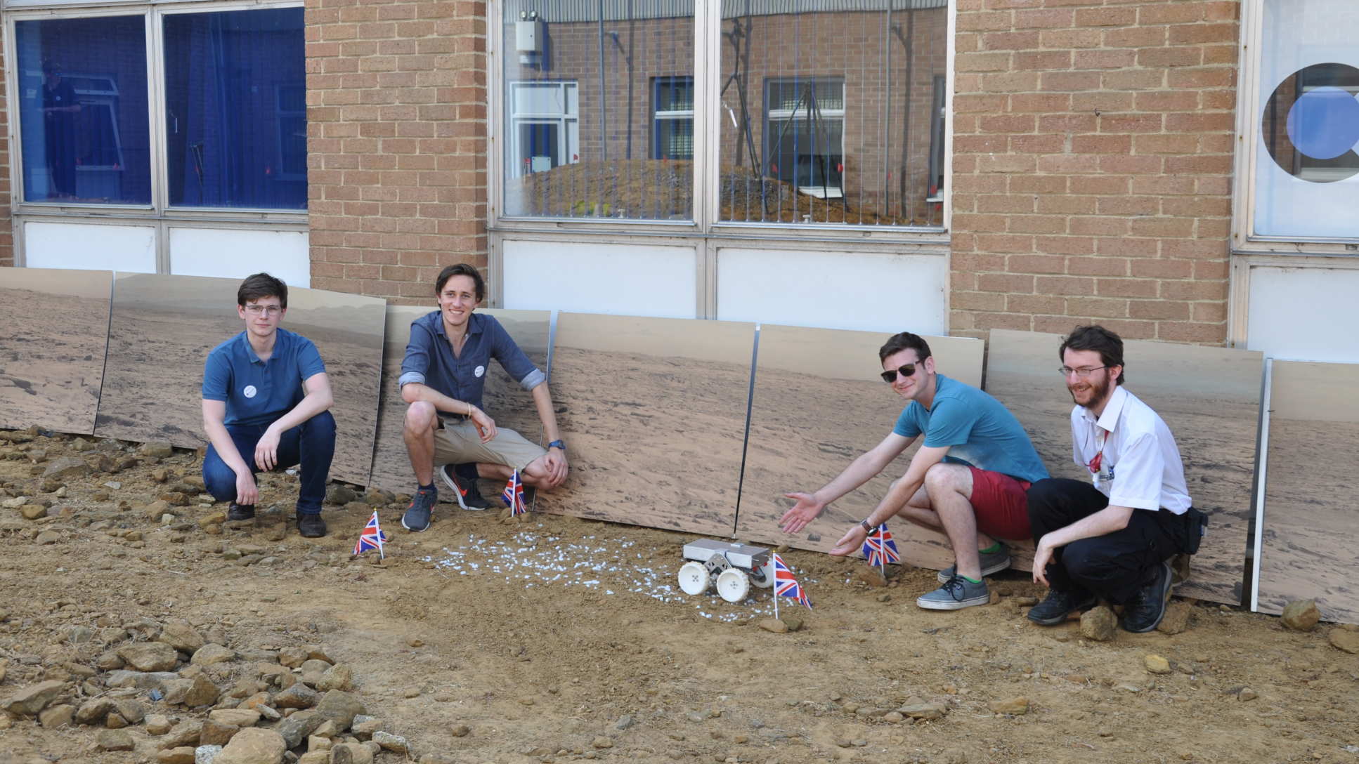 The team with the rover