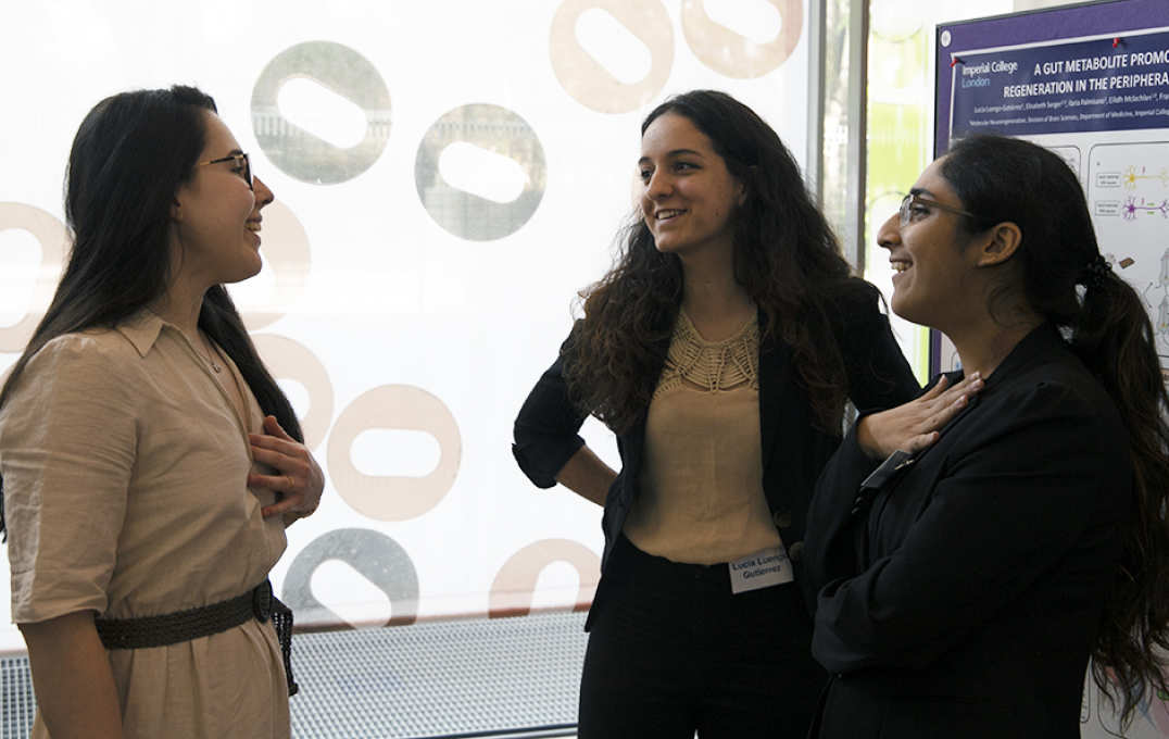 Students at the conference