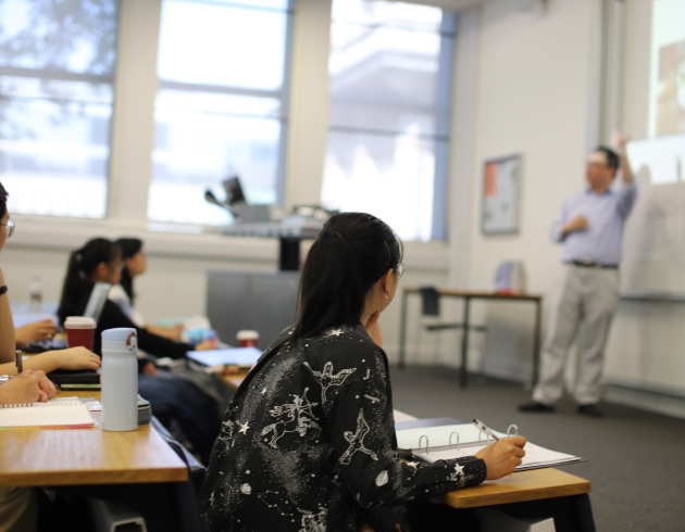 Yike Guo teaching at the Summer School