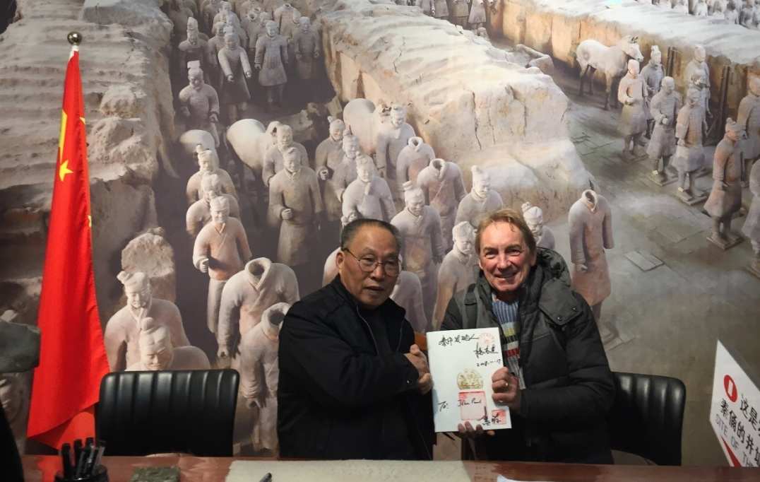 JP Latham in Xian, China