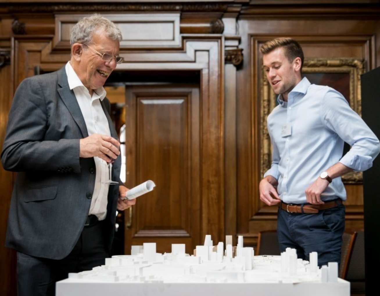 Chris Skidmore meets with White City External Affairs Officer Dan West