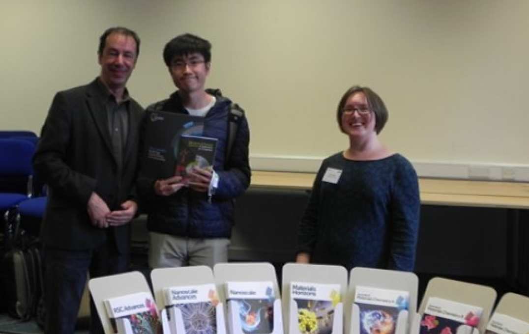 Wenjun Xu: best science poster prize winner