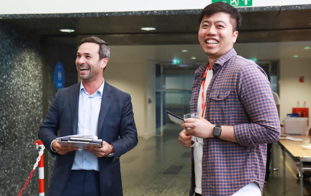 Poster competition prize presentation