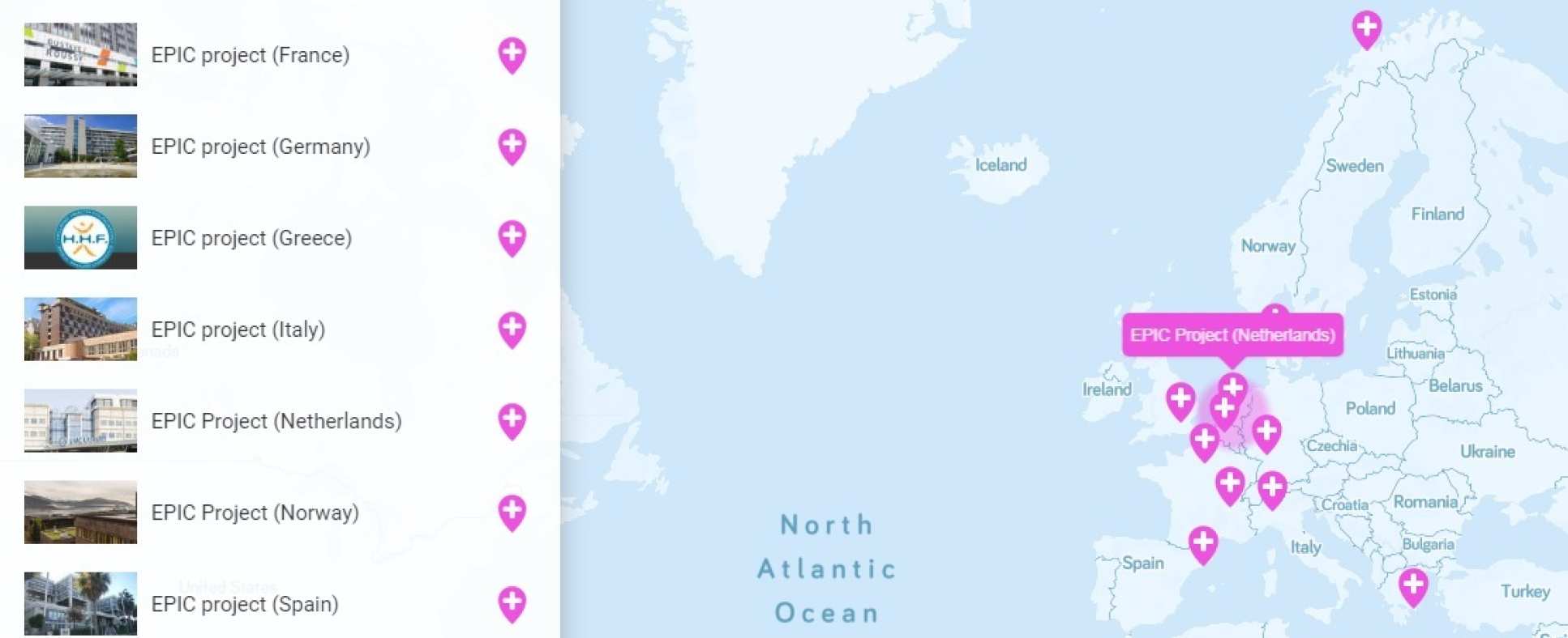 Elio Riboli's research map