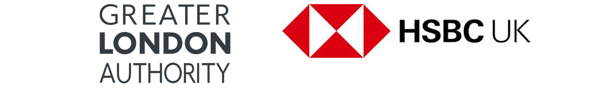 Logos: GLA and HSBC UK