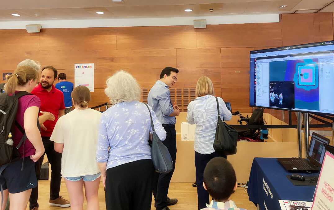 Robotic wheelchair demonstration
