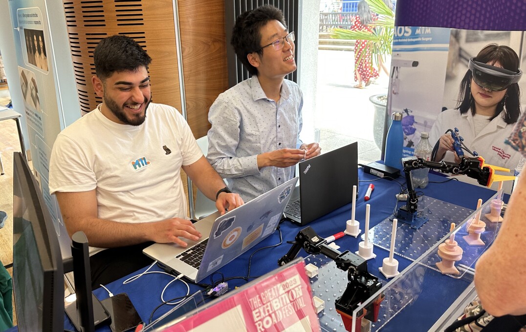 Robot arm demonstration