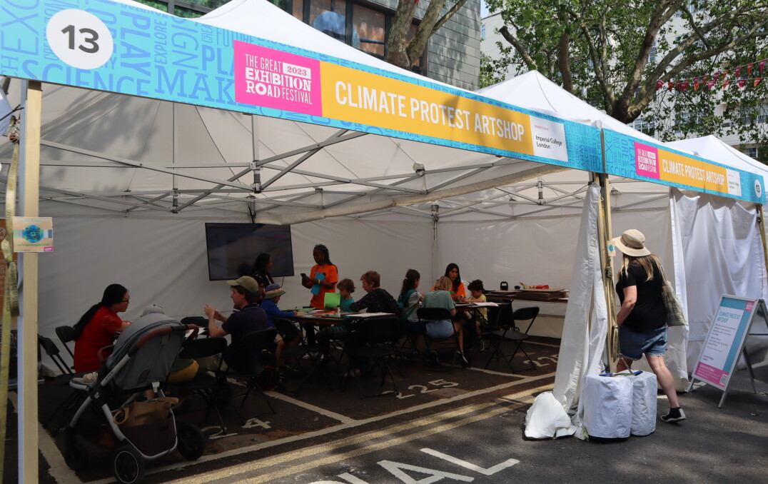 Climate Protest Artshop