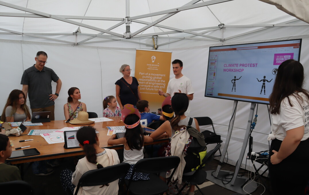 Climate Protest Artshop