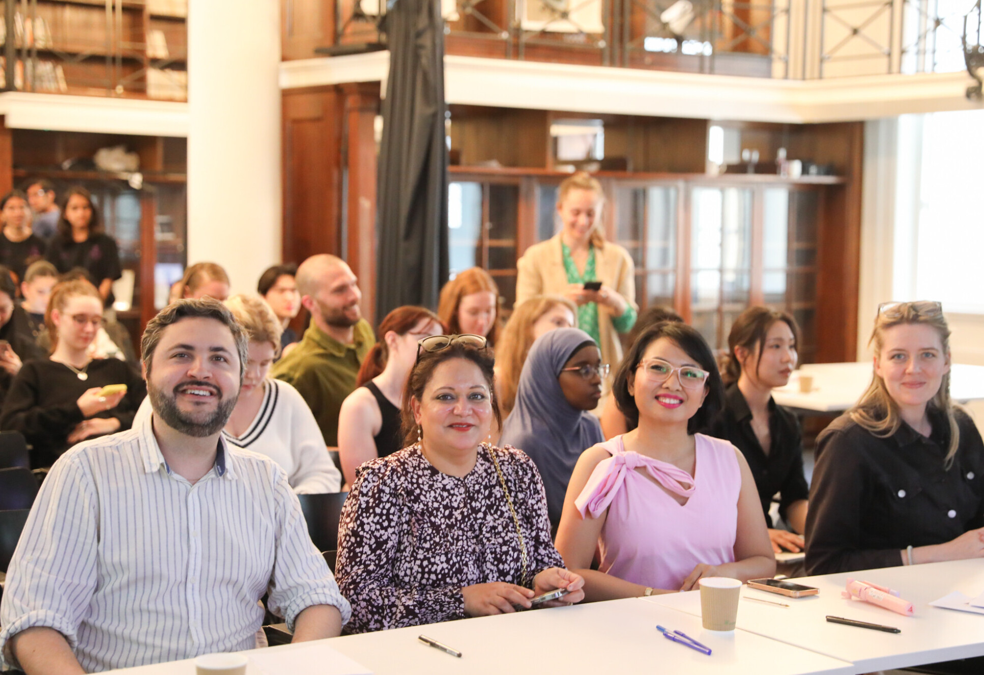 Panel at women's hackathon