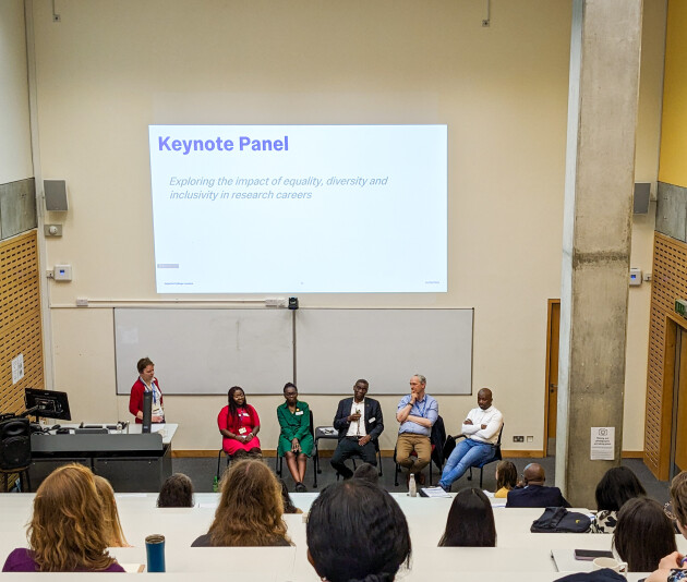 Keynote panel at the diversity symposium