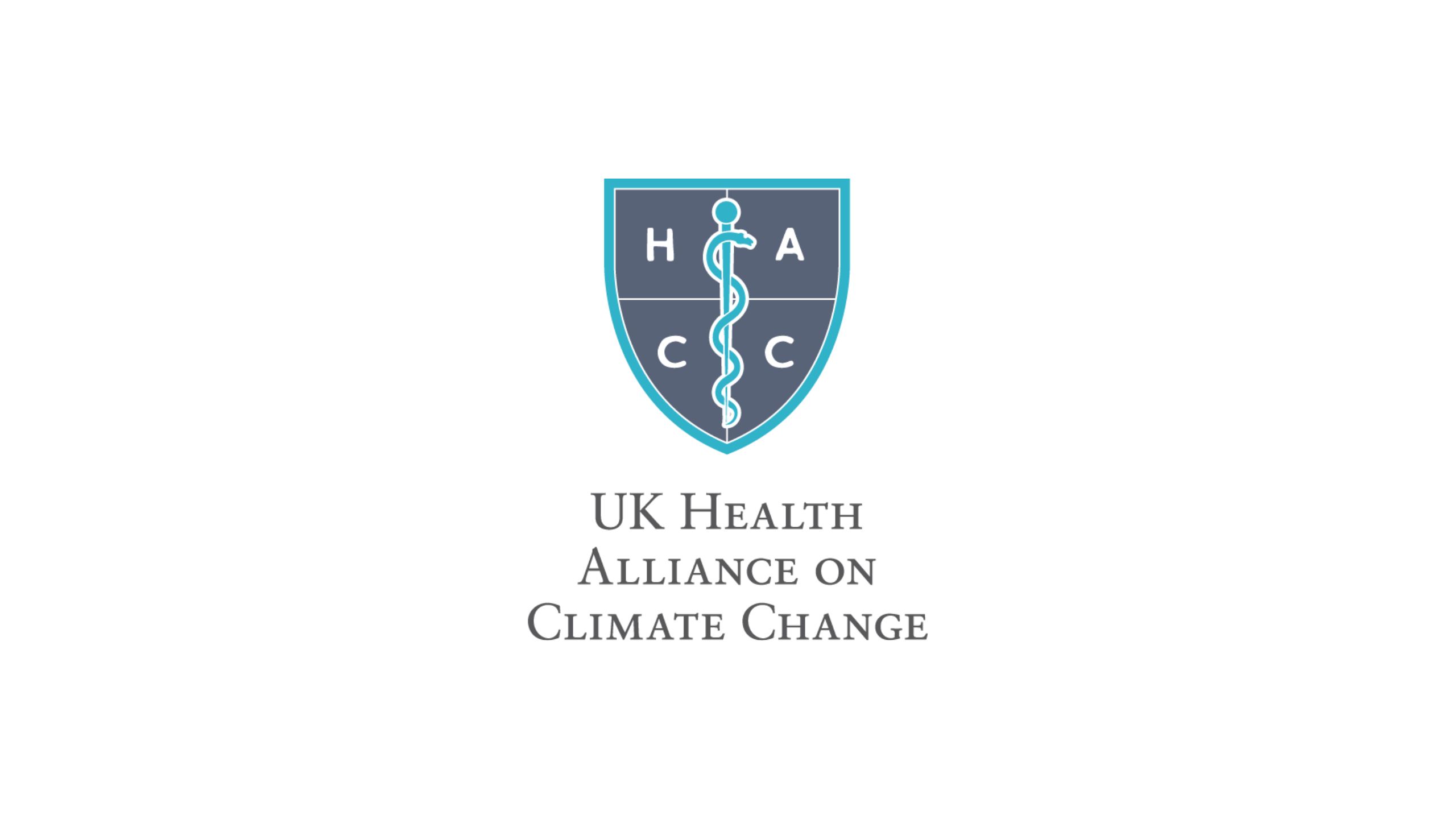 Logo for UK Health Alliance on Climate Change
